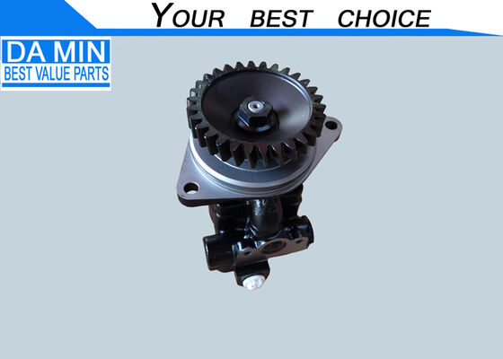 Pompa servosterzo 6HK1 1195005481 con ingranaggio pompa a 30 denti, 2 fori di installazione, motore serie 6H, Isuzu FTR FVR, pompa sterzo per camion